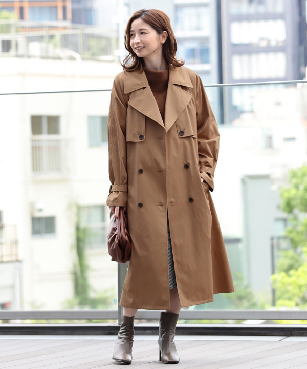 Demi-Luxe BEAMS トレンチコート 36-