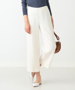 Demi-Luxe BEAMS / ワイドクロップド パンツ