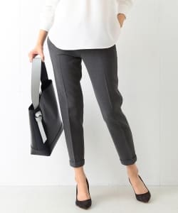 Demi-Luxe BEAMS / Wクロスクロップドパンツ