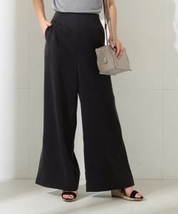 Demi-Luxe BEAMS / サイドスリットワイド パンツ