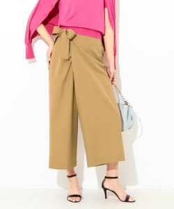 Demi-Luxe BEAMS / ワイドラップ風パンツ