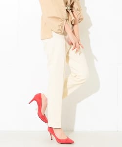 Demi-Luxe BEAMS / ストレッチクロップドパンツ