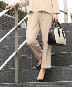 Demi-Luxe BEAMS / 2タック センタープレスパンツ