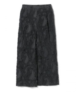 Demi-Luxe BEAMS / カットジャカード ワイドパンツ