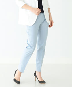Demi-Luxe BEAMS / サテン ストレッチパンツ