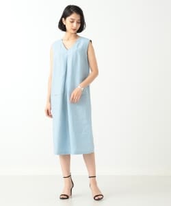Demi-Luxe BEAMS / フロントタック ワンピース