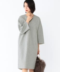 Demi-Luxe BEAMS / バイカラーリバー ワンピース
