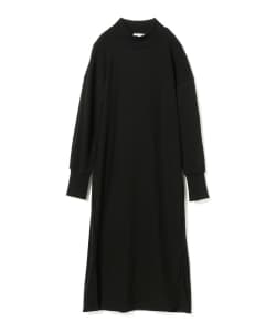Demi-Luxe BEAMS / コットンウールフライス ハイネックワンピース
