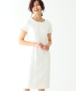 EFFE BEAMS / コットンツイード ワンピース◎