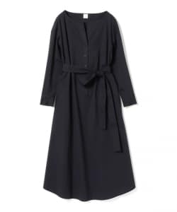 EFFE BEAMS / コットンストレッチ シャツワンピース
