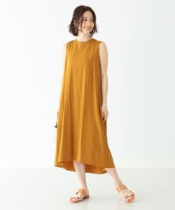 Demi-Luxe BEAMS / バックギャザーワンピース