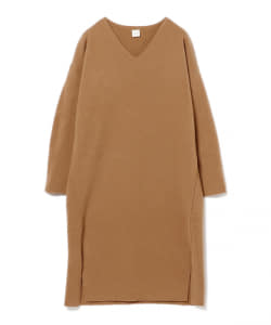 EFFE BEAMS / ウールカシミヤ Vネックワンピース
