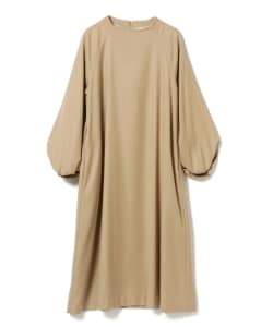 EFFE BEAMS / ハイネック ギャザースリーブ ワンピース