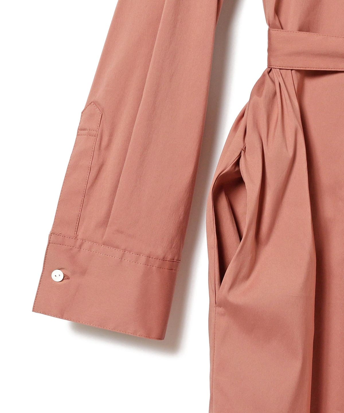 Demi Luxe Beams デミルクス ビームス アウトレット Demi Luxe Beams ベルト付き シャツワンピース ワンピース ワンピース 通販 Beams