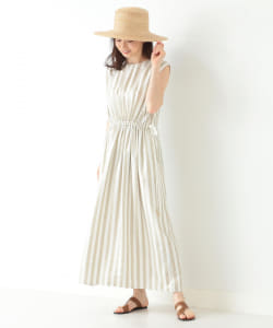 Demi-Luxe BEAMS / 2WAY ストライプ ワンピース