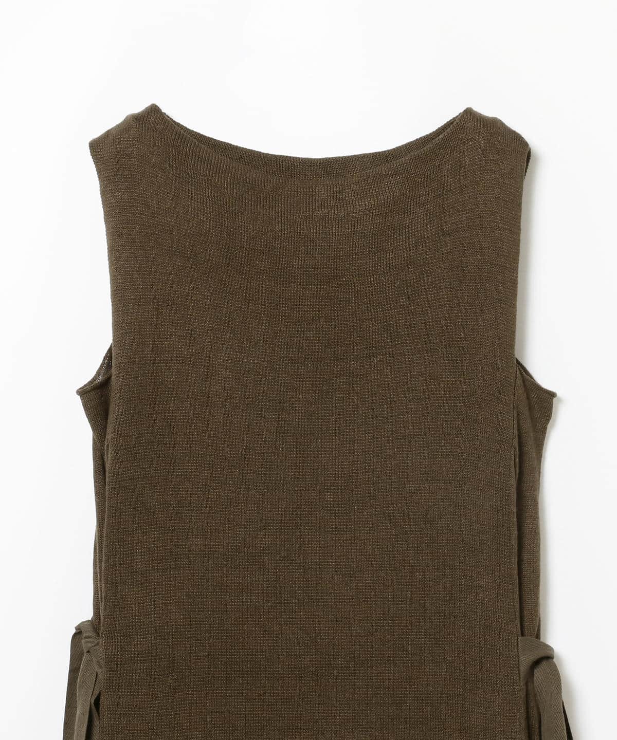 Demi Luxe Beams デミルクス ビームス アウトレット Demi Luxe Beams リネン ニットワンピース ワンピース ワンピース 通販 Beams