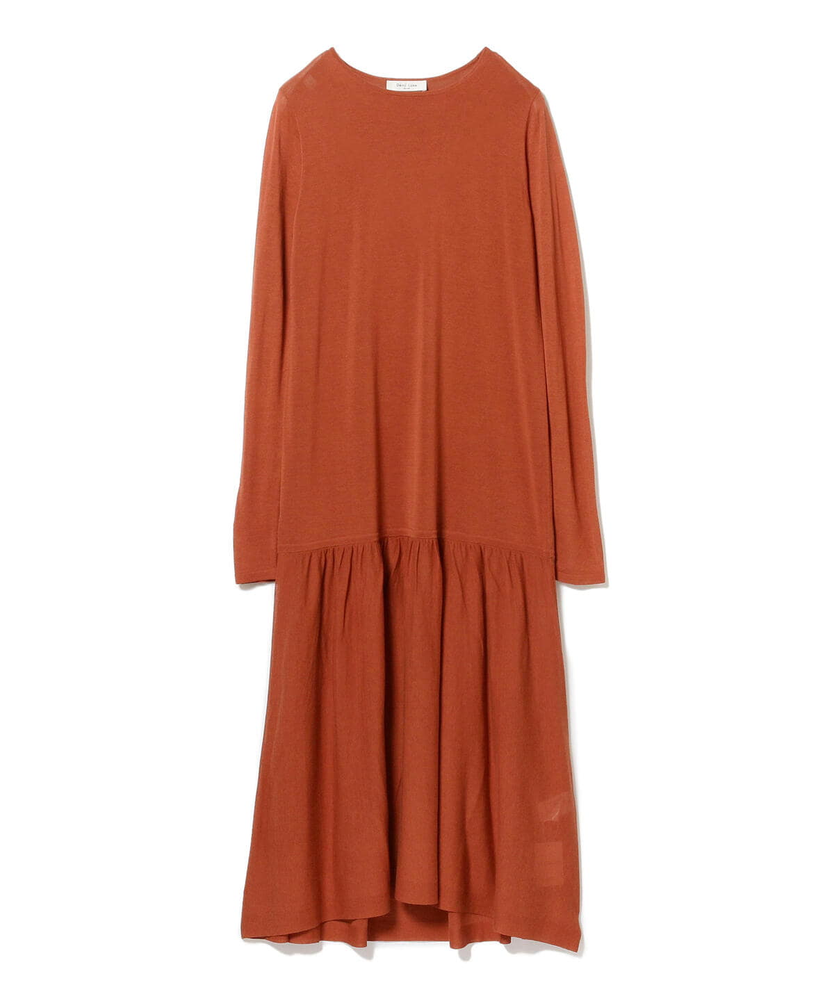 Demi Luxe Beams デミルクス ビームス アウトレット Demi Luxe Beams ペプラムヘム ニットワンピース ワンピース ワンピース 通販 Beams