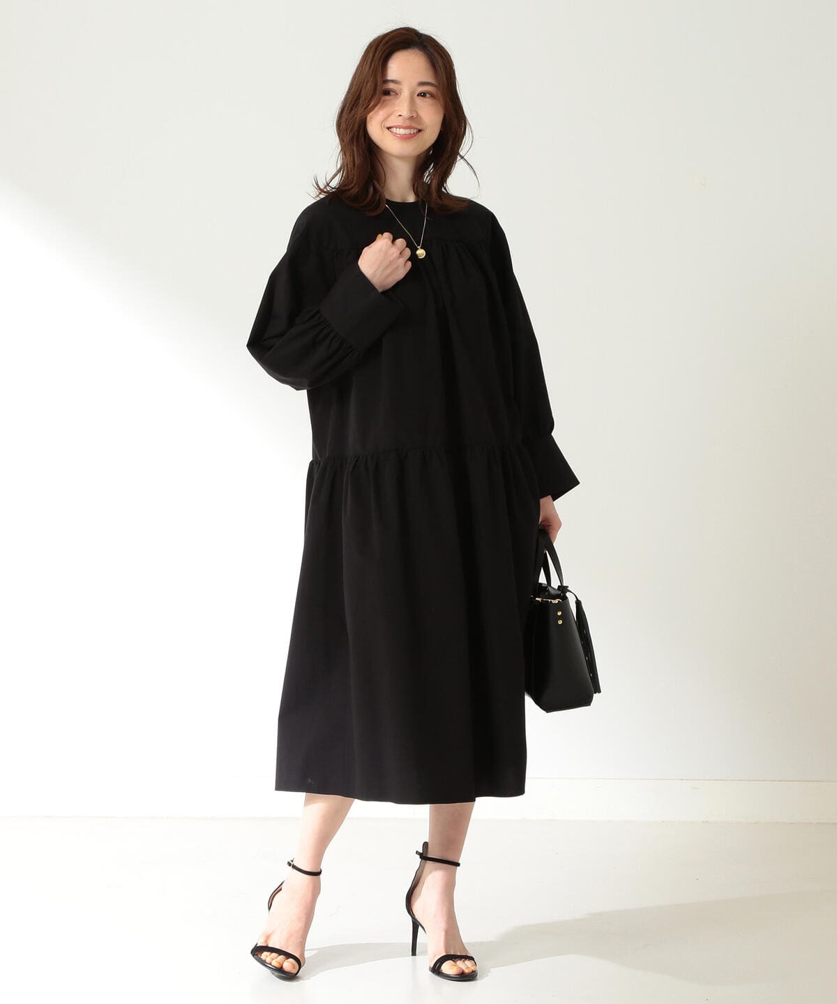 Demi Luxe Beams デミルクス ビームス アウトレット Demi Luxe Beams コットン ティアード ワンピース ワンピース ワンピース 通販 Beams