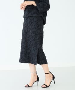 Demi-Luxe BEAMS / シアージャカードスカート