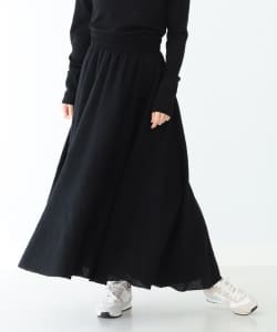 AK+1 / 2WAY ウールマキシスカート 19FW