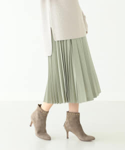 Demi-Luxe BEAMS / コンビプリーツ スカート