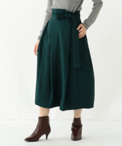 Demi-Luxe BEAMS / タックコクーンスカート