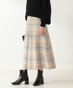 Demi-Luxe BEAMS / グレーチェック リバースカート