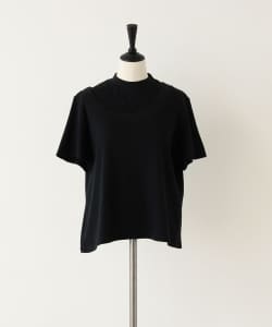 WARM METAL / ダブルネック コットン Tシャツ