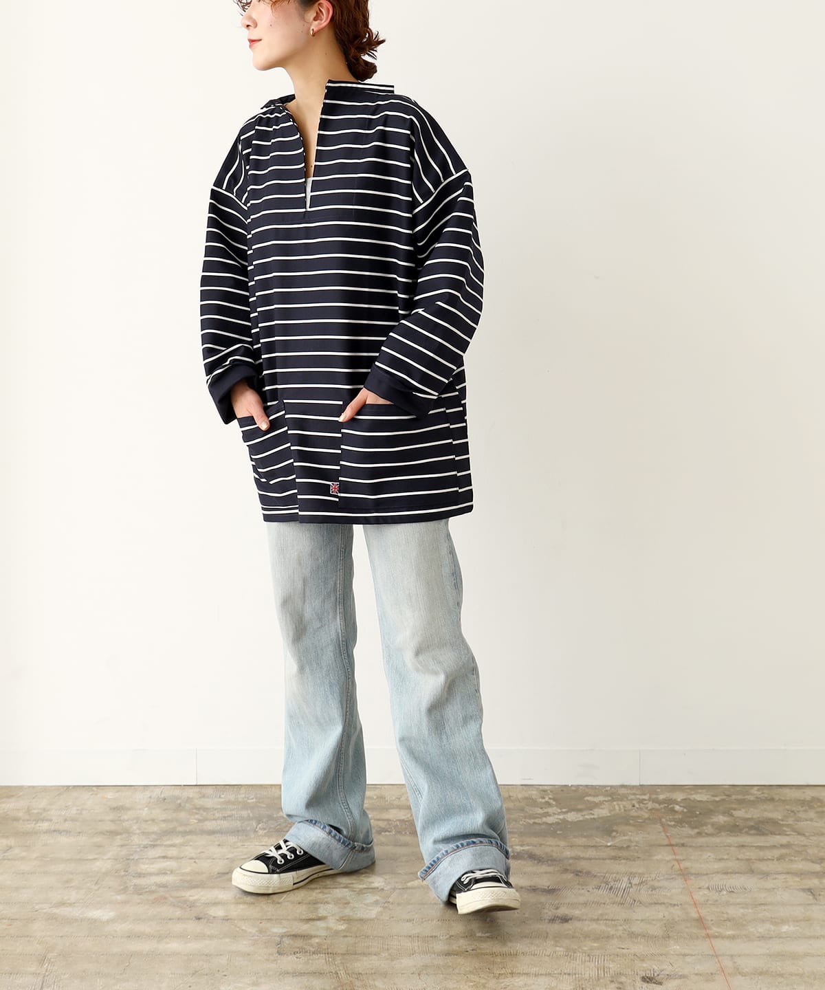 BEAMS Planets BEAMS Planets NEWLYN SMOCKS / no collar (shirts