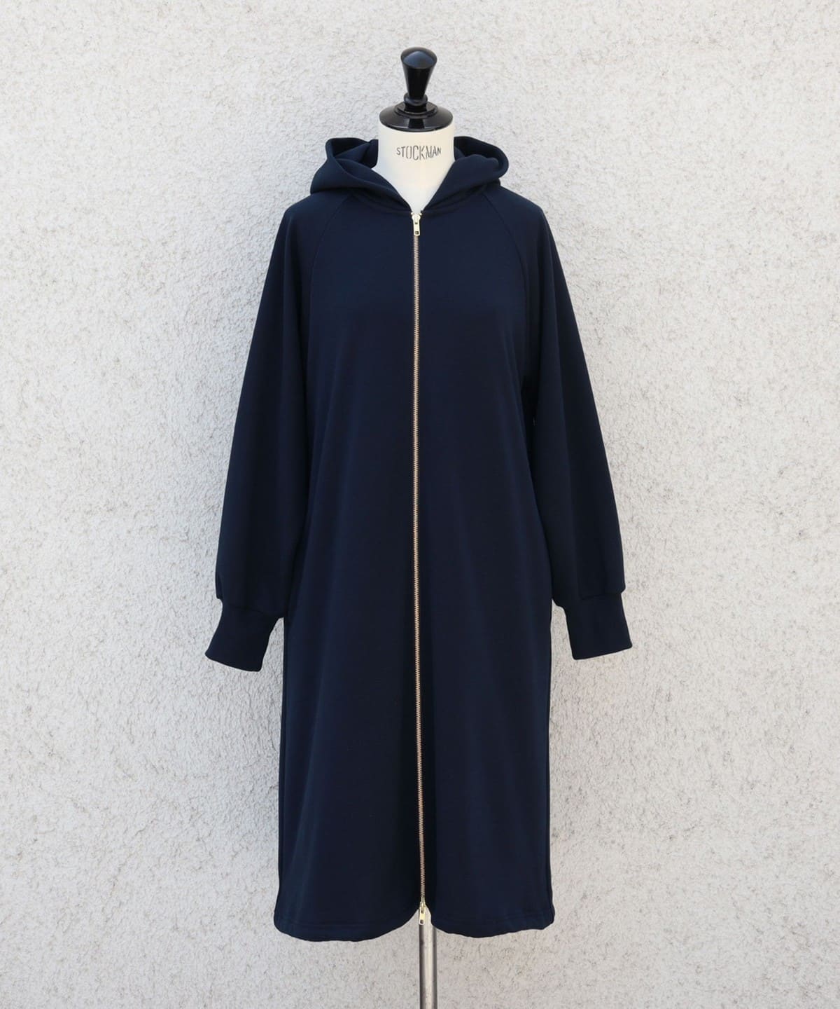 THE BASIC / スウェット ロング フーディー トップス WOMEN NAVY ONE SIZE THE BASIC / スウェット ロング フーディー トップス WOMEN NAVY ONE SIZE