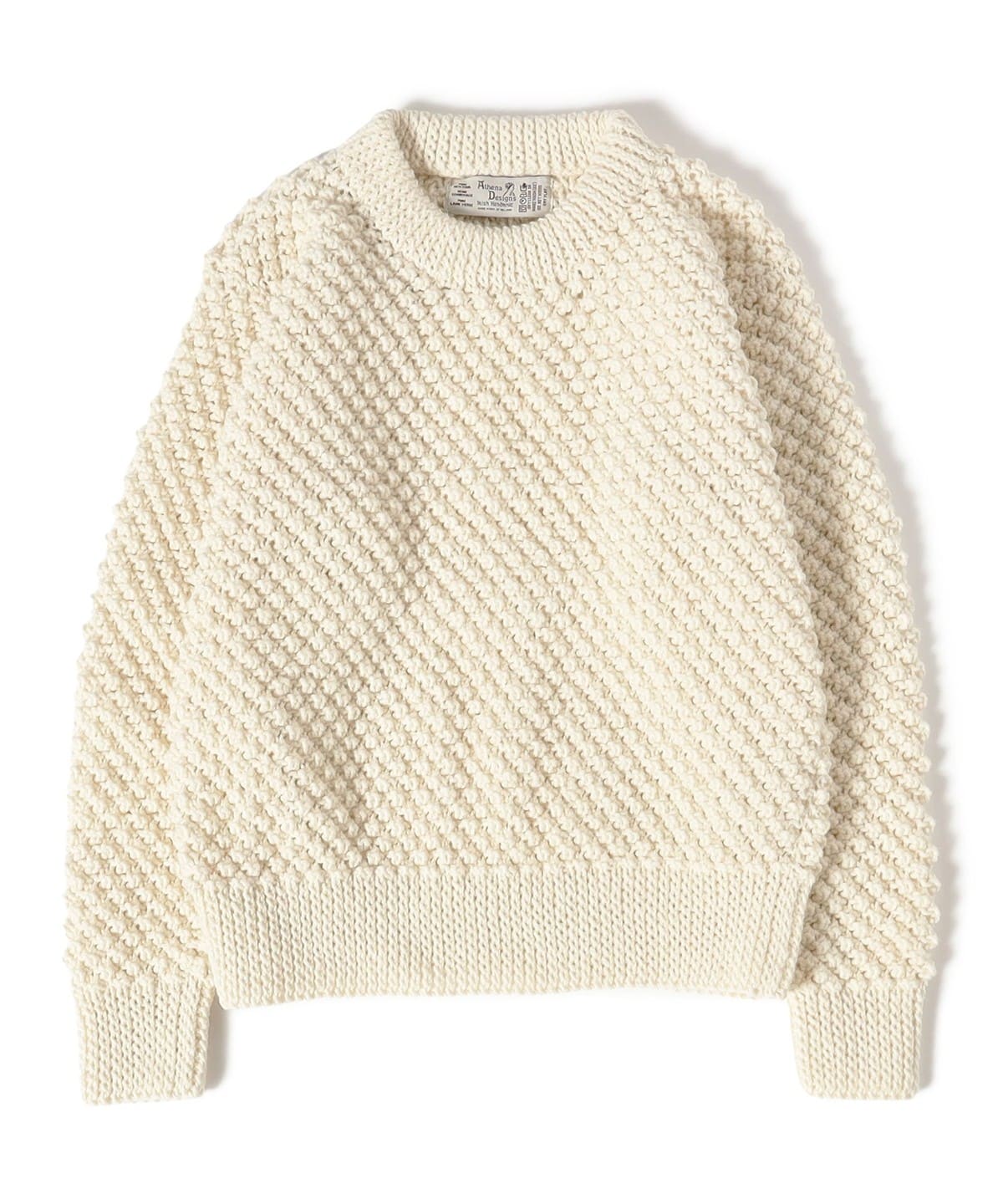 BEAMS Planets（ビームス プラネッツ）ATHENA DESIGNS / POPCORN KNIT 
