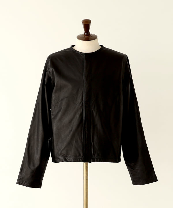 BEAMS Planets（ビームス プラネッツ）HYOGO LEATHER / New Washable Leather Jacket（ブルゾン  レザーブルゾン）通販｜BEAMS