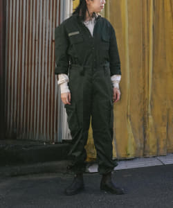 the khaki / ポルトガル軍 ”UPCYCLE” 3Way ジャンプスーツ