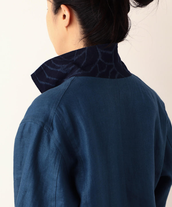 BEAMS Planets（ビームス プラネッツ）CATHRI / 『Navy Rose』 Linen