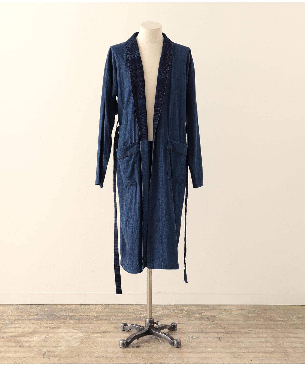 CATHRI カスリ / Denim Gown コート MEN INDIGO L CATHRI カスリ / Denim Gown コート MEN INDIGO L