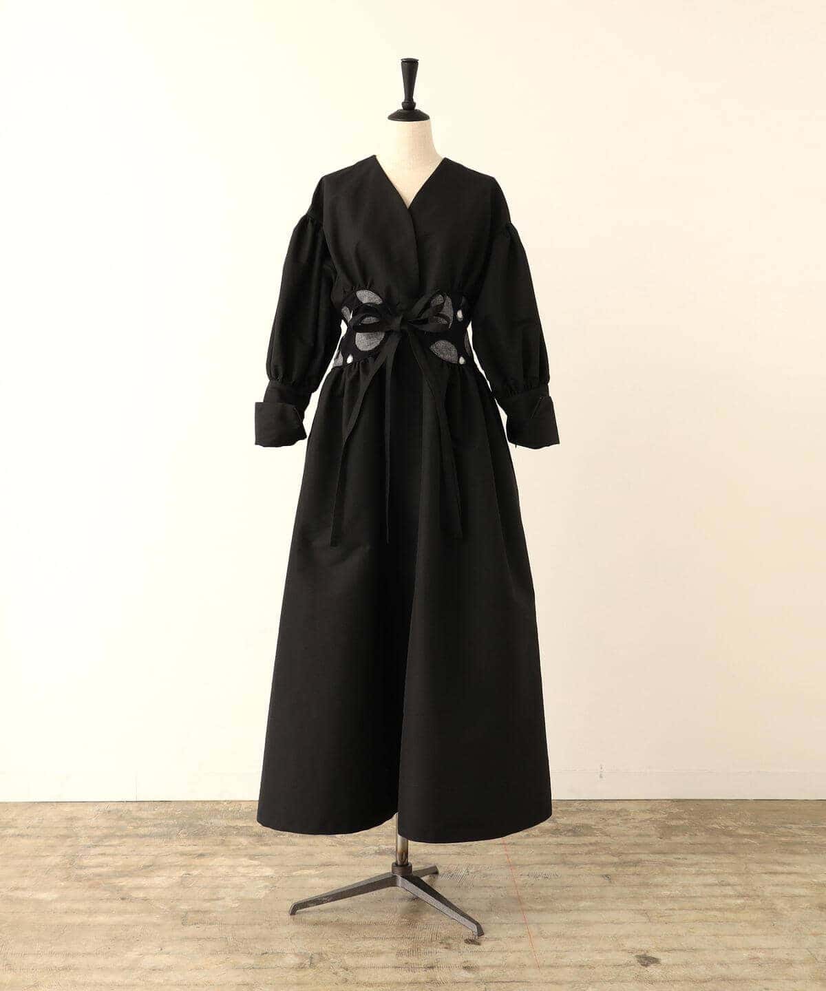 CATHRI カスリ / Dot Dress Coat コート WOMEN BLACK M CATHRI カスリ / Dot Dress Coat コート WOMEN BLACK M