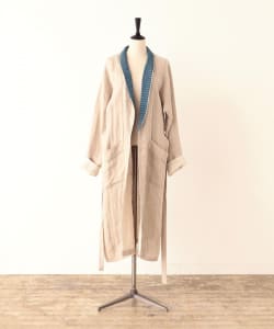 CATHRI / 『Green Chambray』 Linen Gown