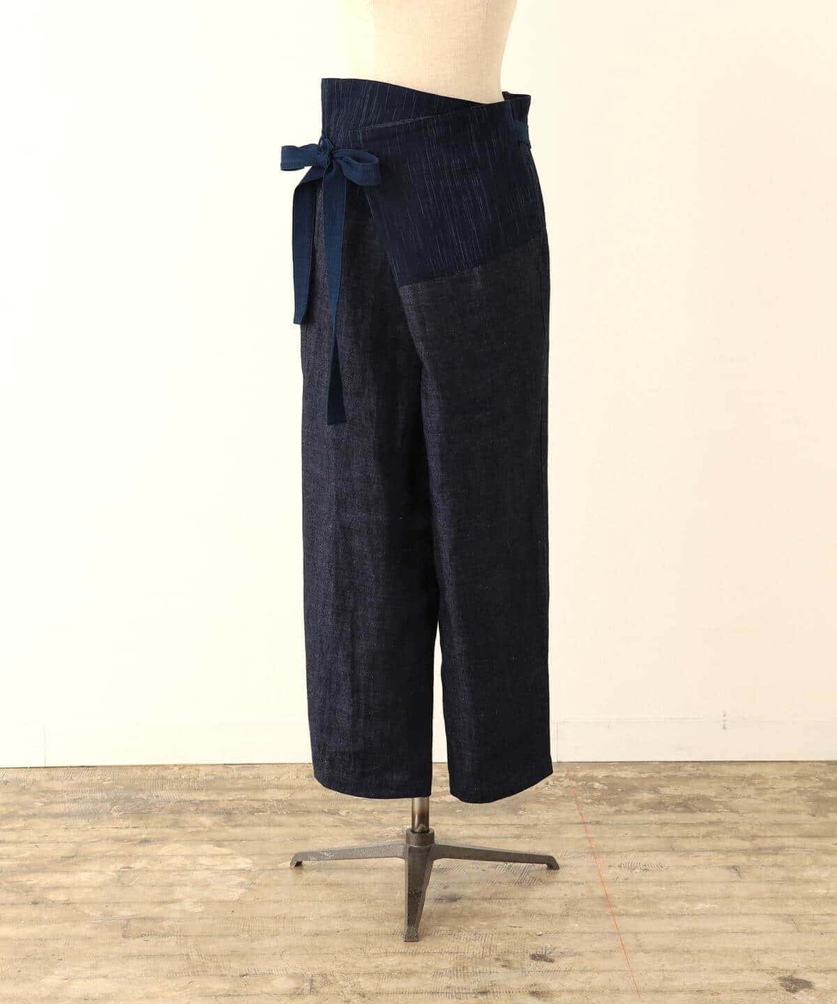 CATHRI カスリ / 『Rain』Denim Wrapped Pants パンツ MEN NAVY L CATHRI カスリ / 『Rain』Denim Wrapped Pants パンツ MEN NAVY L