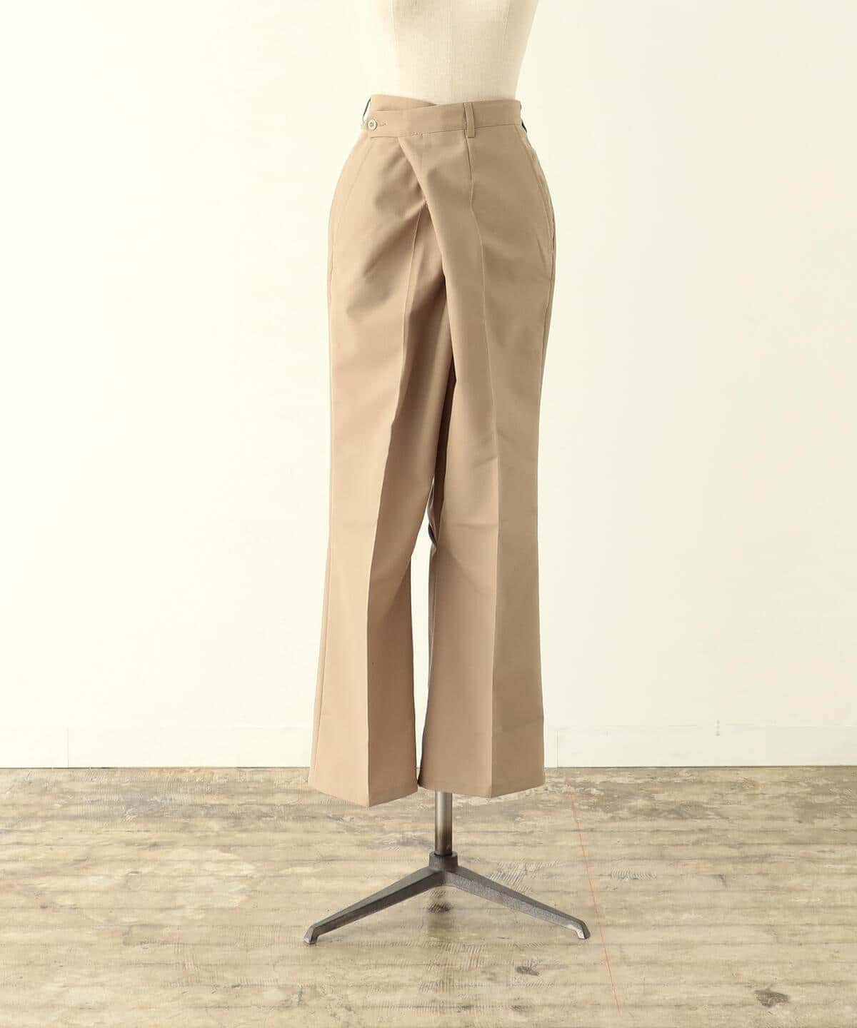 the khaki ザ・カーキ / フランス軍 "UPCYCLE" サファリ パンツ パンツ WOMEN BEIGE M the khaki ザ・カーキ / フランス軍 "UPCYCLE" サファリ パンツ パンツ WOMEN BEIGE M