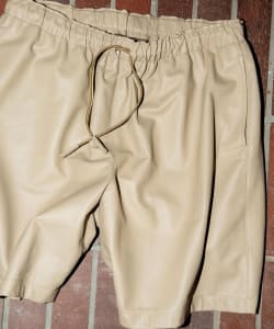 HYOGO LEATHER / Leather Short Pants