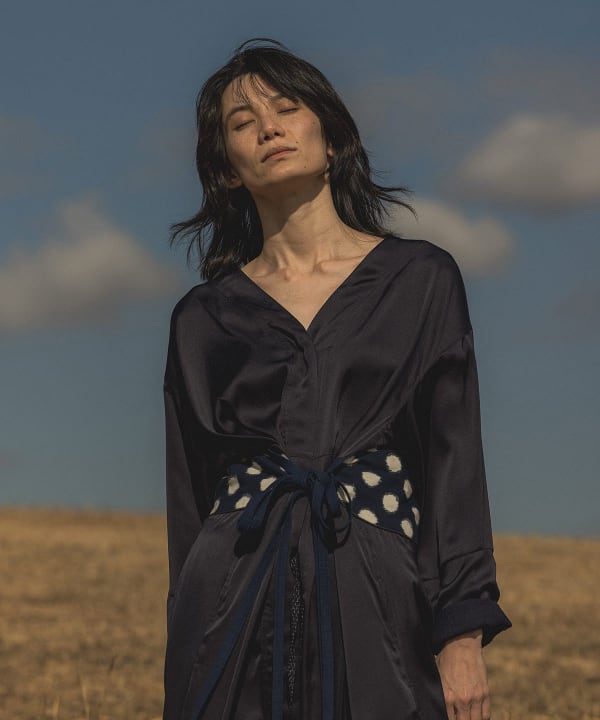 BEAMS Planets BEAMS Planets / ECOPET(R) 洋裝 海軍藍 (洋裝) 有售