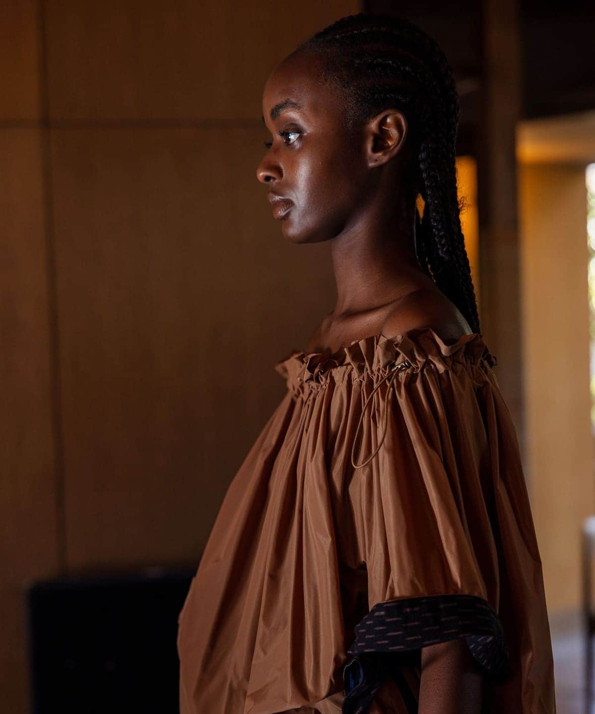 CATHRI カスリ / Tunic Dress ワンピース WOMEN BRONZE S CATHRI カスリ / Tunic Dress ワンピース WOMEN BRONZE S