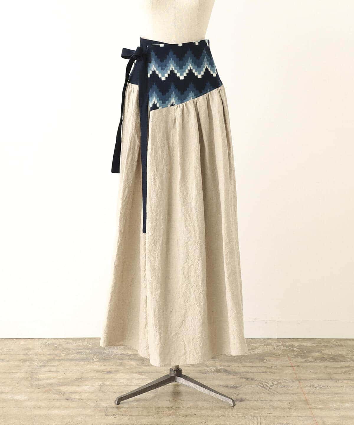 CATHRI カスリ / 『Nami』Wrapped Skirt スカート WOMEN Natural S CATHRI カスリ / 『Nami』Wrapped Skirt スカート WOMEN Natural S