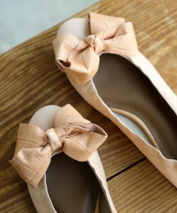 HYOGO LEATHER / Leather Ballet shoes