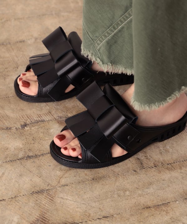 BEAMS Planets（ビームス プラネッツ）【別注】bench / レザー リボン