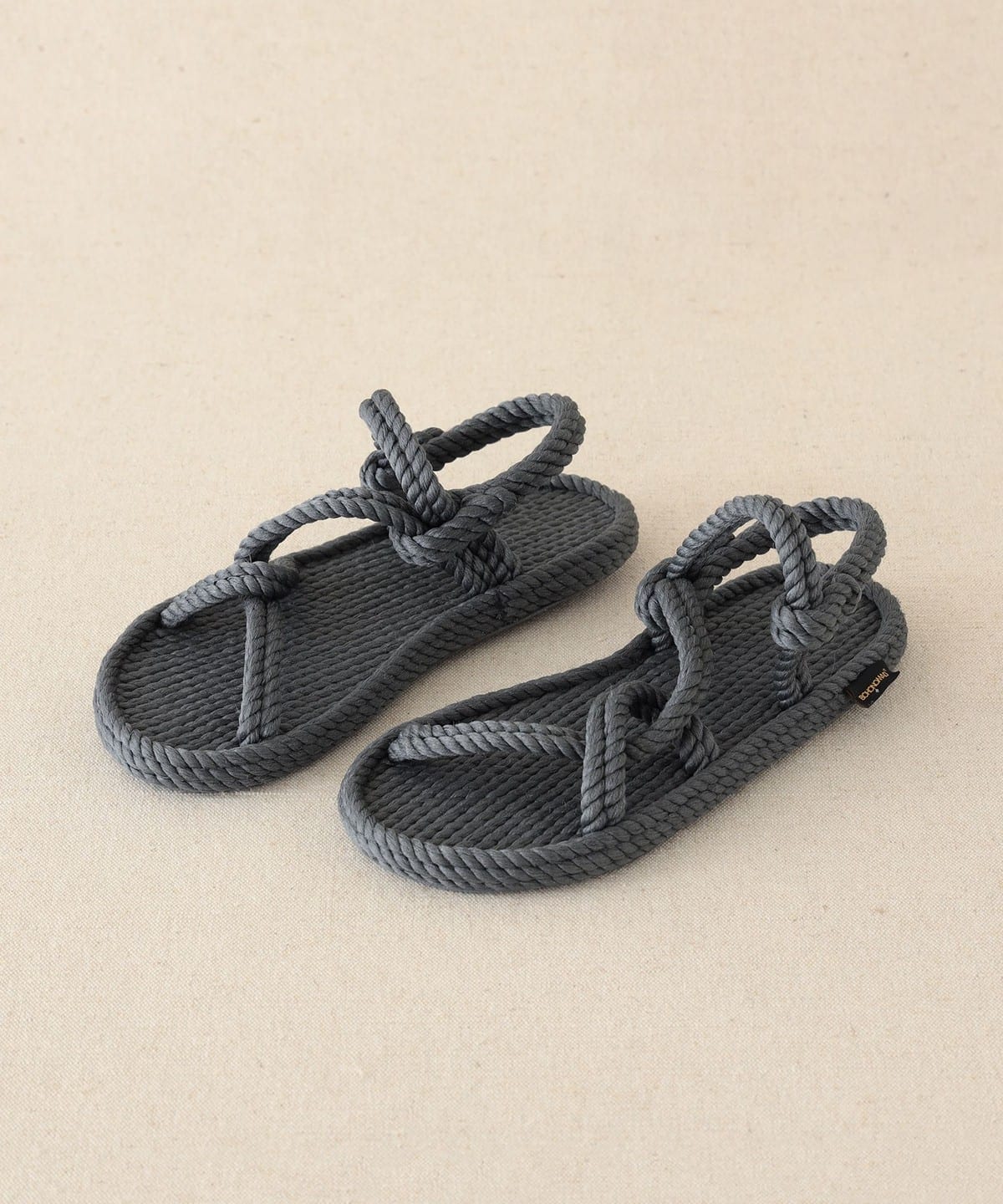 BOHONOMAD ボホノマド / 『MYKONOS』 ビーガンロープ サンダル シューズ WOMEN GREY 41(約26.5cm) BOHONOMAD ボホノマド / 『MYKONOS』 ビーガンロープ サンダル シューズ WOMEN GREY 41(約26.5cm)