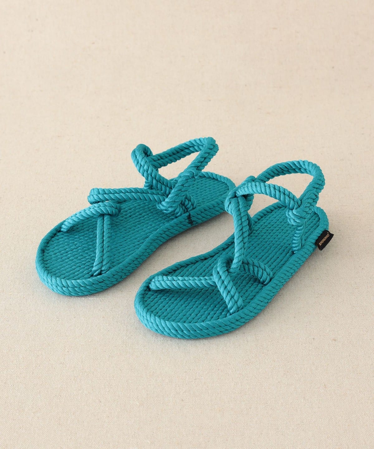 BOHONOMAD ボホノマド / 『MYKONOS』 ビーガンロープ サンダル シューズ WOMEN TURQUOISE 40(約25.5~26cm) BOHONOMAD ボホノマド / 『MYKONOS』 ビーガンロープ サンダル シューズ WOMEN TURQUOISE 40(約25.5~26cm)
