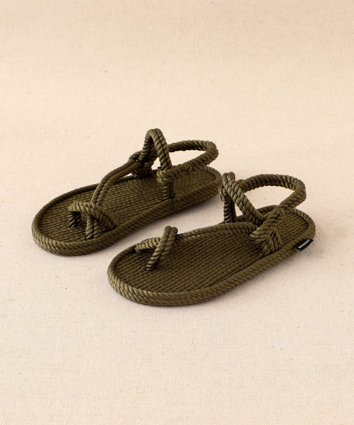 BOHONOMAD ボホノマド / 『HAWAII』 ビーガンロープ サンダル シューズ WOMEN KHAKI 39(約25~25.5cm) BOHONOMAD ボホノマド / 『HAWAII』 ビーガンロープ サンダル シューズ WOMEN KHAKI 39(約25~25.5cm)