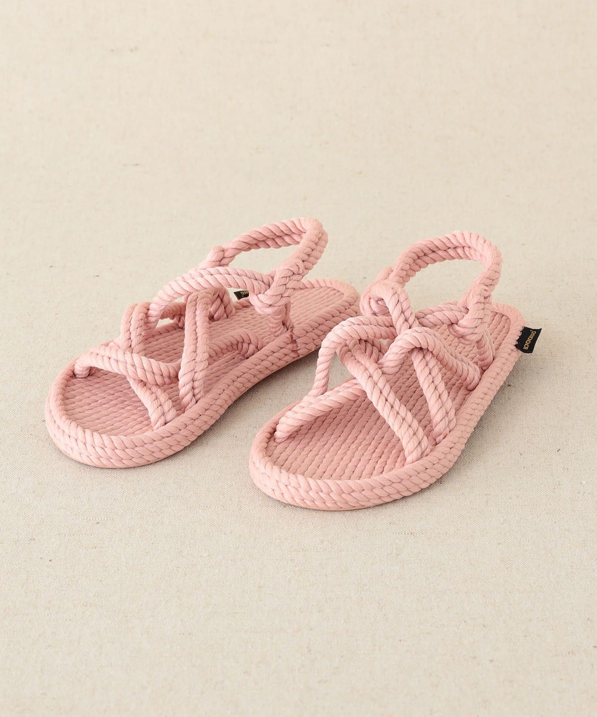 BOHONOMAD ボホノマド / 『BODRUM』 ビーガンロープ サンダル シューズ WOMEN PINK 39 BOHONOMAD ボホノマド / 『BODRUM』 ビーガンロープ サンダル シューズ WOMEN PINK 39