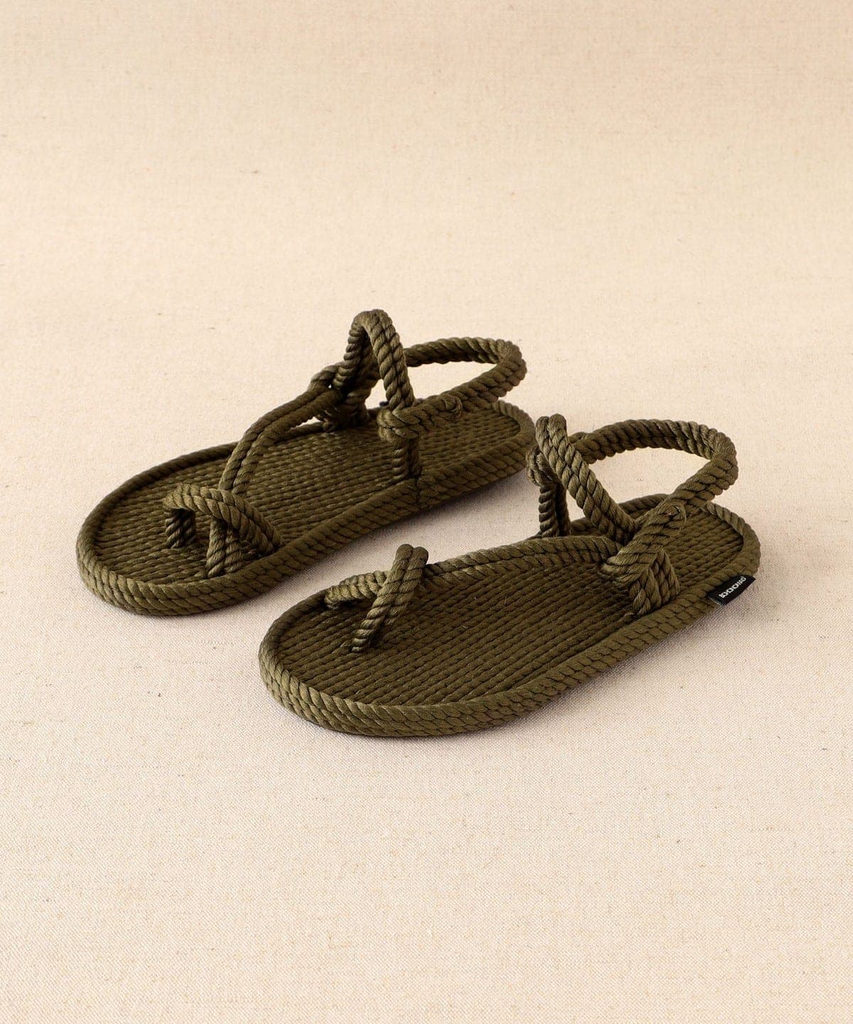 BOHONOMAD ボホノマド / 『HAWAII』 ビーガンロープ サンダル シューズ WOMEN KHAKI 37 BOHONOMAD ボホノマド / 『HAWAII』 ビーガンロープ サンダル シューズ WOMEN KHAKI 37